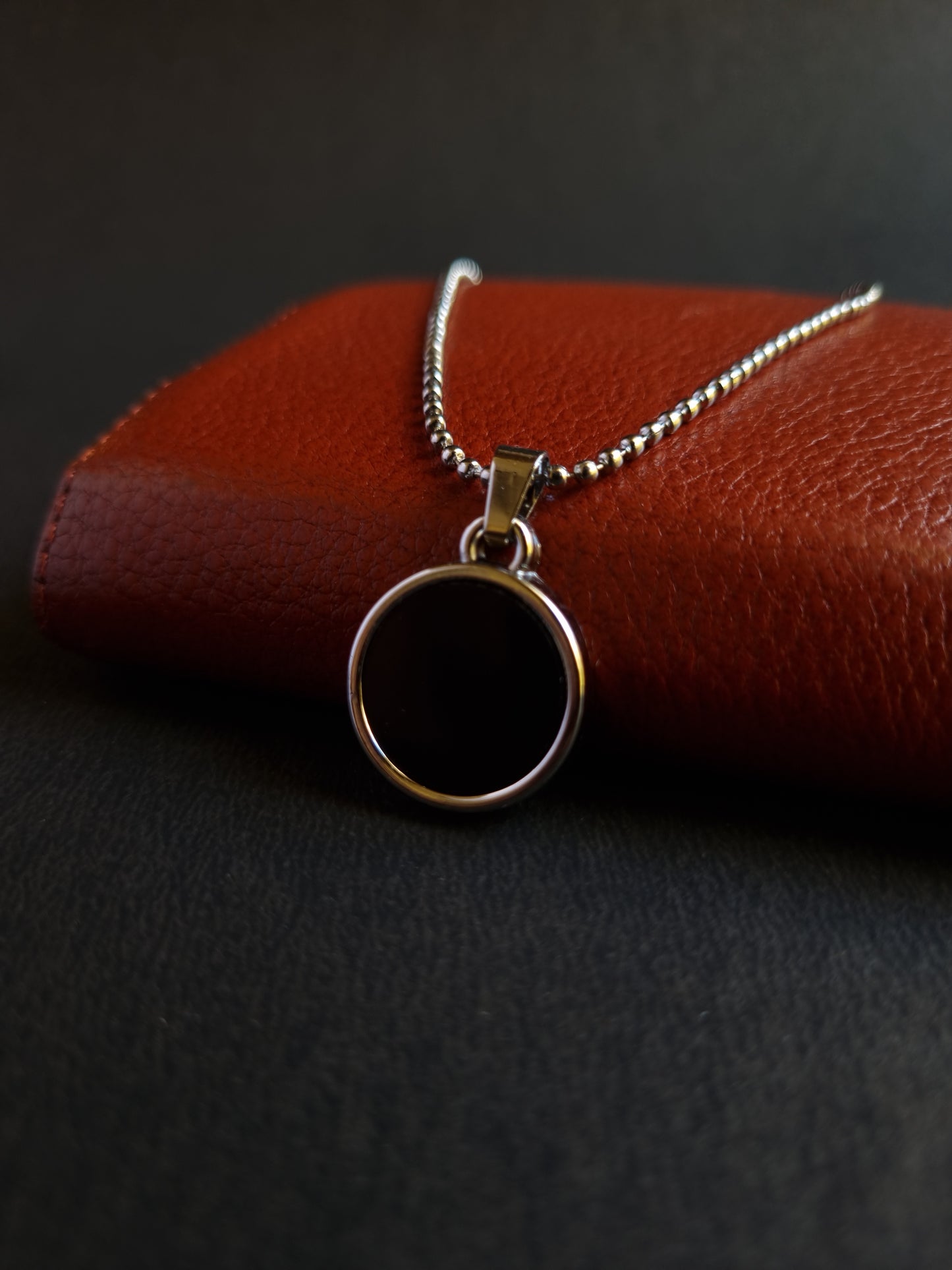 Erebus Pendant worn — men's pendant India