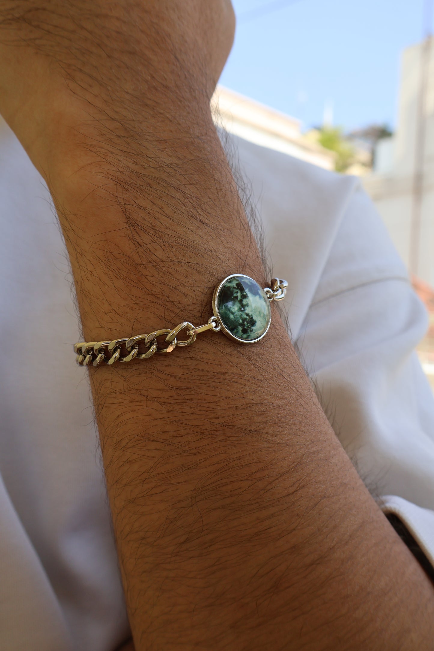 Mani Bracelet stainless steel men's bracelet India