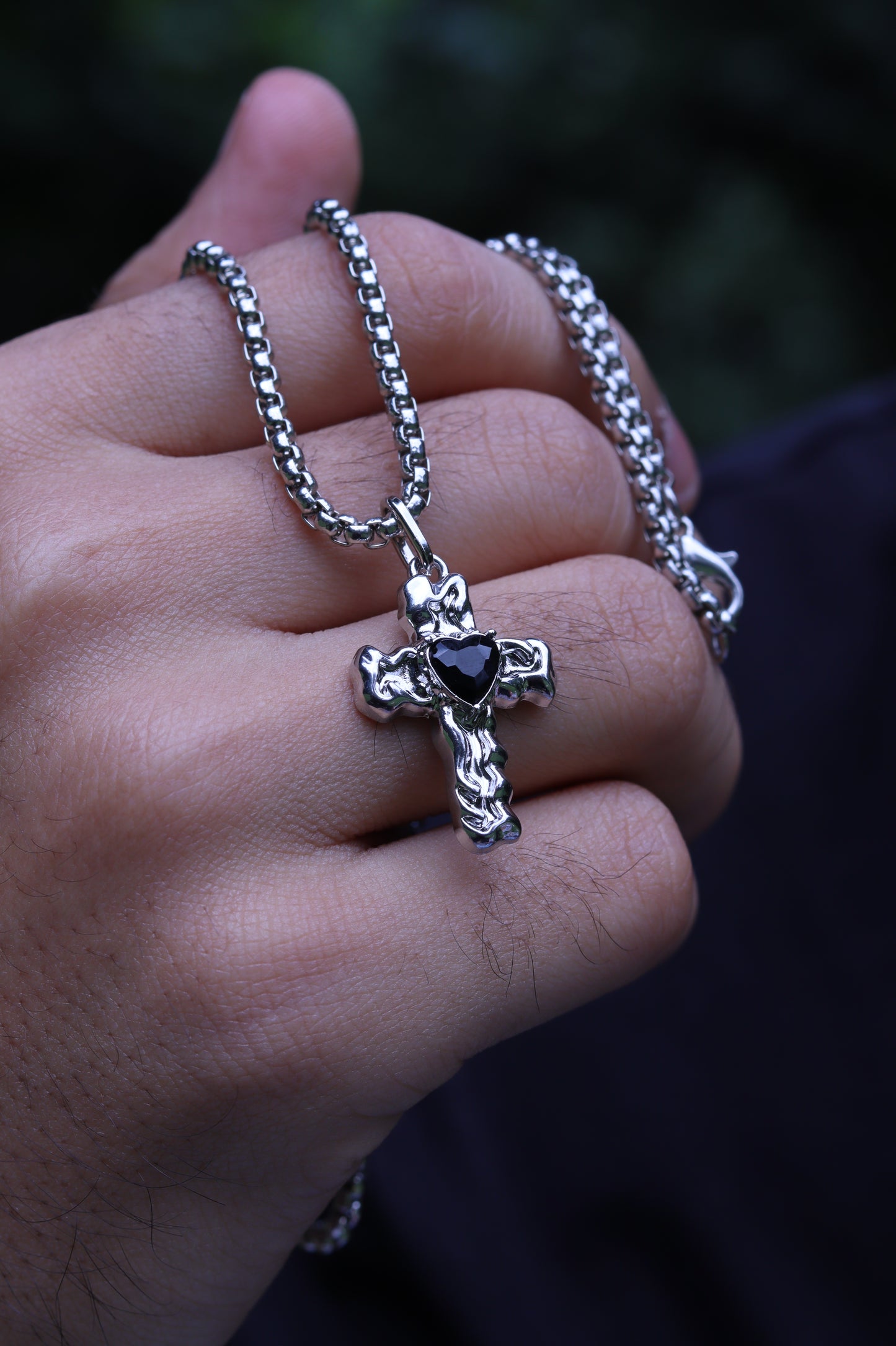 Neocrux Pendant worn — men's pendant India